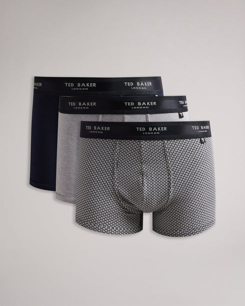 IIAN-Underwear-TBB02FP2016 3 Pack Printed Trunk- Ted Baker Romania